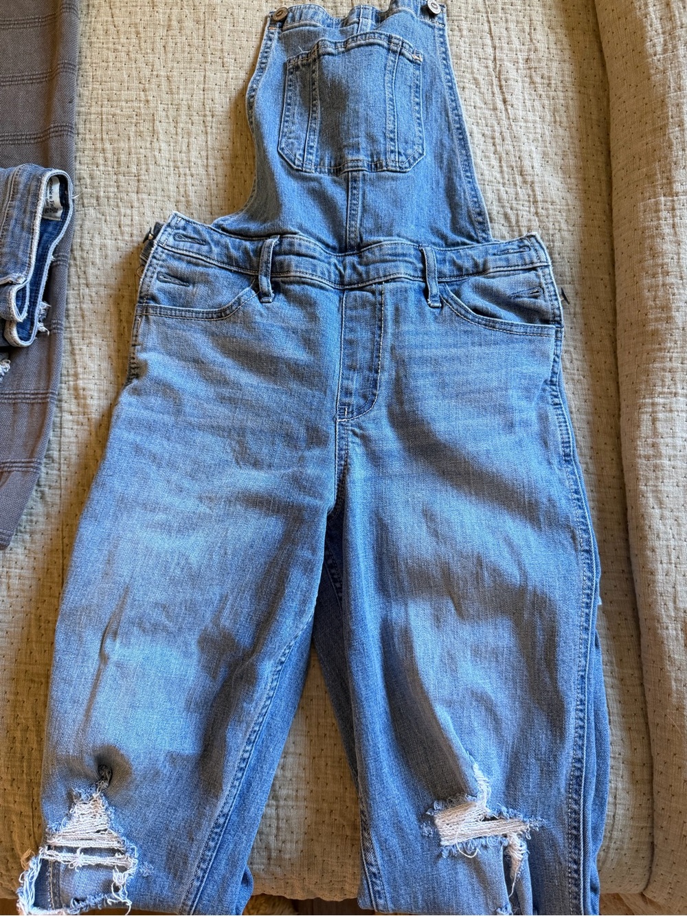 Hollister Denim Overalls